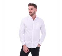 Farah Mens Drayton Long Sleeve Shirt White XXL