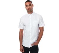 Farah Mens Drayton Oxford Modern Short-Sleeved Shirt