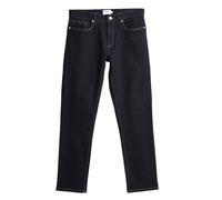Farah Men's ELM STR Black Jeans, Rinse Denim, 40