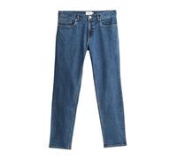 Farah Men's Elm Straight Denim Washed Jeans, 36, Worn Indigo