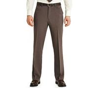Farah Men's Frogmouth Pocket Trouser Stylish and Versatile Formal Pants Bark 46W / 29L