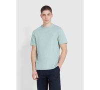 Farah Mens Grove Green Marl Danny Regular Fit T-Shirt