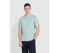 Farah Mens Grove Green Marl Danny Regular Fit T-Shirt