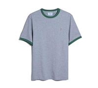Farah Men's Groves Ringer T-Shirt in Grey