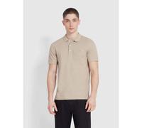 Farah Mens Hazelnut Marl Blanes Polo Shirt