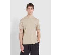 Farah Mens Hazelnut Marl Danny Regular Fit T-Shirt