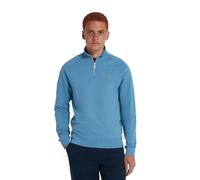 Farah Mens 'Jim Quarter Zip' Sweatshirt (Para Blue) L