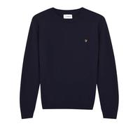 Farah Mens True Navy Birchall Crew Neck Jumper