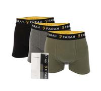 Farah Mens Karlos Boxer Shorts (Pack of 3) GT5721