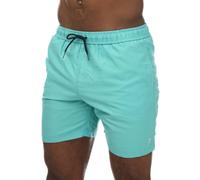 Farah Men's Owen Plain Swim Short in Green