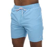 Farah Mens Plain Swim Shorts - Blue - S - Blue