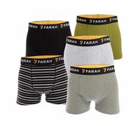 Farah Mens Ronson Boxer Shorts (Pack of 5) GT692