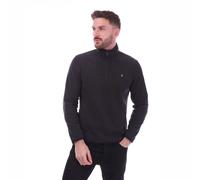 Men's Farah Mens Rush Quarter Zip Fleece Top - Navy - Size: M