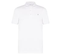 Farah Mens Short Sleeve Polo Shirt White XS