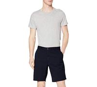 Farah - Men's Shorts, Hawk Dyed Twill Chino, Regular Fit with Stretch, True Navy, 28W
