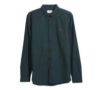 Farah Mens Steen Long-Sleeved Shirt - Forest Green - Forest Green - L