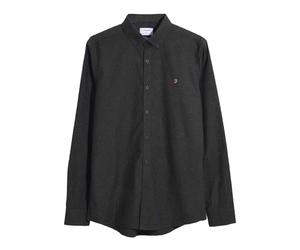 Farah Men's Steen LS BD Shirt, Evergreen Marl, S