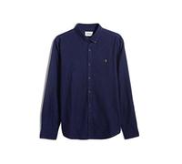 Farah Mens Steen Long Sleeve Bd Shirt True Blue XL