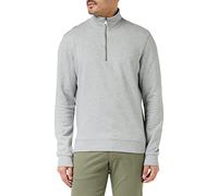 Farah Men's Aintree 1/4 Zip Sweatshirt, Light Grey, XXL