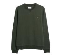 Farah - Men's Sweatshirt, Tim Organic Cotton, Crew Neck Sweatshirt, Farah Forest Green, L