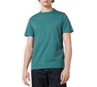 Farah - Men's T-Shirt, Danny Slim Fit Organic Cotton T Shirt, Mallard Green, XL