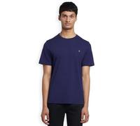 Farah - Men's T-Shirt, Danny Slim Fit Organic Cotton T Shirt, Rich Indigo, L