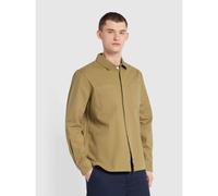 Farah Mens True Khaki Leon Long Sleeve Shirt