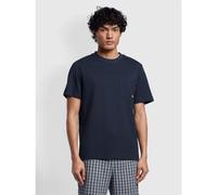 Farah Mens True Navy Stacy Pocket T-Shirt