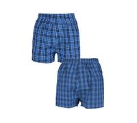 Farah Mens Woven Boxers Pack of 2 Navy Small