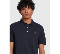 Farah Men's BLANES Polo Shirt, True Navy, M