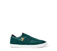 Farah Stanton Suede Cupsole Low top Trainers Mens Teal 8 UK