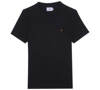 Farah T-Shirt - Farah Danny Regular Fit T-Shirt - F4KFD040 - Black, White, Grey