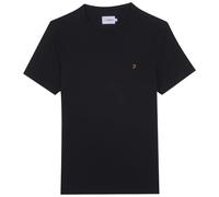 Farah T-Shirt - Farah Danny Regular Fit T-Shirt - F4KFD040 - Black, White, Grey