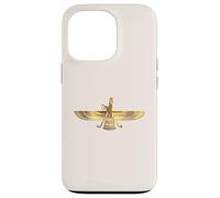 Faravahar Persian Symbol Ancient Zoroastrian Art Case for iPhone 13 Pro