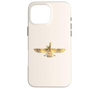 Faravahar Persian Symbol Ancient Zoroastrian Art Case for iPhone 16 Pro Max