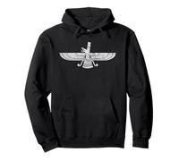 FARAVAHAR ZOROASTRIAN SYMBOL PERSIAN IRANIAN SYMBOLISM Pullover Hoodie