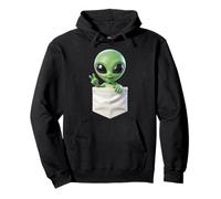 faraway galaxy has hitched a ride in your pocket! Pullover Hoodie