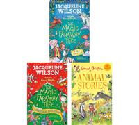 Faraway Tree & Blyton Classics Collection: 3-Book Set by Jacqueline Wilson & Enid Blyton (A New Adventure, A Christmas Adventure, Animal Stories) - Paperback