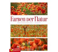 Farben der Natur Wochenplaner Kalender 2026: Abwechslungsreicher Natur-Wochenkalender im Hochformat (25x33 cm) | Bildkompositionen im Triplet-Stil