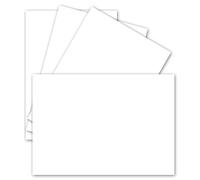 FarbenFroh by GUSTAV NEUSER 50 Single Cards DIN A6-10.5 x 14.8 cm 240 g/m² Bright White Cardboard Craft Paper Craft Cardboard Craft Cards Blank Postcards