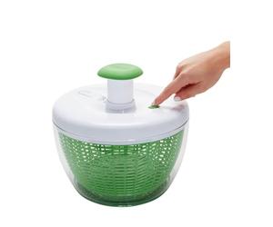Farberware 5264312 Easy to use pro Pump Spinner with Bowl, 6.2 L, Multi Use, Colander and Built in draining System for Fresh, Crisp, Clean Salad and Produce, Easy Assemble and Clean, Serving Bowl