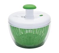 Farberware 5318466 Professional Pump Spinner with Bowl Featuring Non Slip Grip, Small 3.16 Quart, Colander and Built in draining System for Fresh, Crisp, Clean Salad and Produce, Plastic, Green