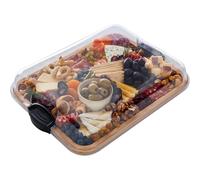 Farberware Build-a-Board Bamboo Rectangular Board, 28x35.5cm, Card Insert