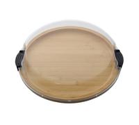 Farberware Build-a-Board Bamboo Snack Serving Board with Lid and Lock, 35.5cm
