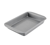 Farberware Nonstick Bakeware Baking Pan / Nonstick Cake Pan Rectangle - 9 Inch x 13 Inch Gray