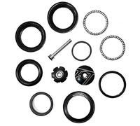 Farbetter 1-1/8" Heavy Duty Headset Top Cap Bearings, 34mm/ 44mm Diameter Threadless Stem Tapered Sealed BMX Bearing Nuts (44mm)
