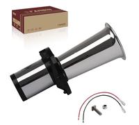 FARBIN 12v OOGA Horn Antique Classic Car Ahooga Old School Chrome Air Horn Vintage Style Fun Horn OOOGAH Sound Car Horn (Silver)