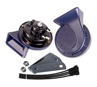 FARBIN Horn Dual Tone Waterproof Car Horn Kit - Universal, Loud, Blue (12 V)