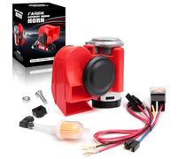 FARBIN Mini Air Horn 12V 150db Super Loud, Compact Car horn with Compressor and Wiring Harness for Any 12V Vehicles
