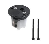 FarBoat 1Pcs 385310683 Toilet Valve Replacement Kit Plastics Spring Cartridge Kits Compatible with 110 and 210 Series RV Toilets, Black